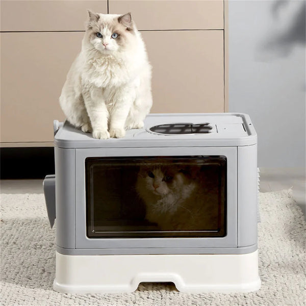 Ultimate Privacy Cat Litter Box